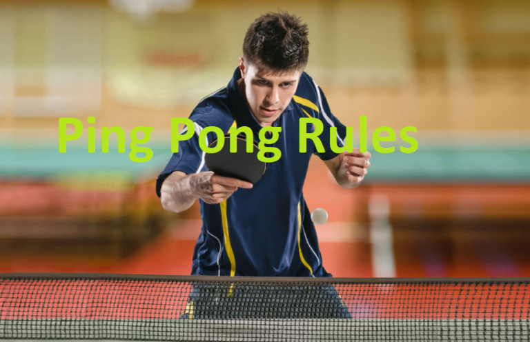 Basic Ping Pong Rules – All Sports