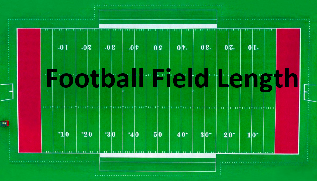 Size Of American Football Field In Meters